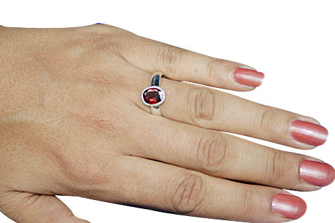 SKU 9196 unique Garnet rings Jewelry