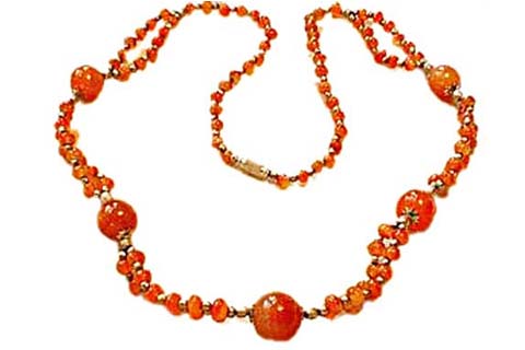 SKU 10 - a Carnelian Necklaces Jewelry Design image