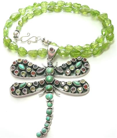 SKU 10065 - a Multi-stone necklaces Jewelry Design image