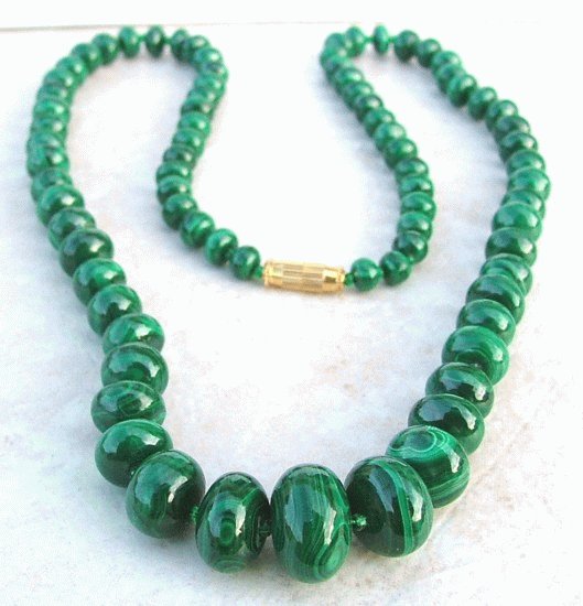 SKU 1011 - a Malachite Necklaces Jewelry Design image