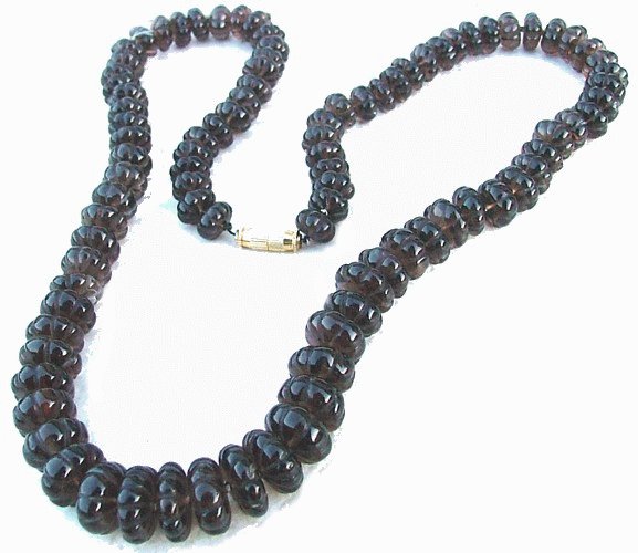 SKU 1016 - a Smoky Quartz Necklaces Jewelry Design image