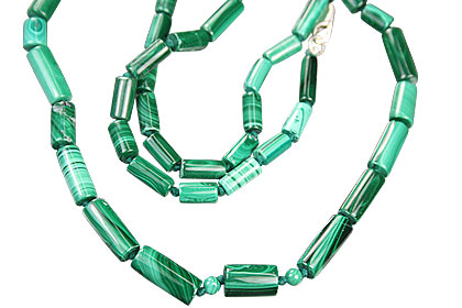 SKU 1018 - a Malachite Necklaces Jewelry Design image