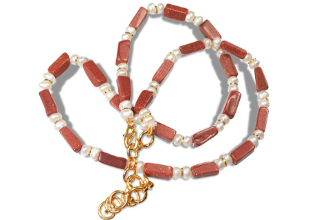 SKU 102 - a Goldstone Necklaces Jewelry Design image