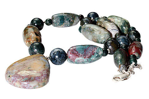 SKU 10546 - a Bloodstone necklaces Jewelry Design image