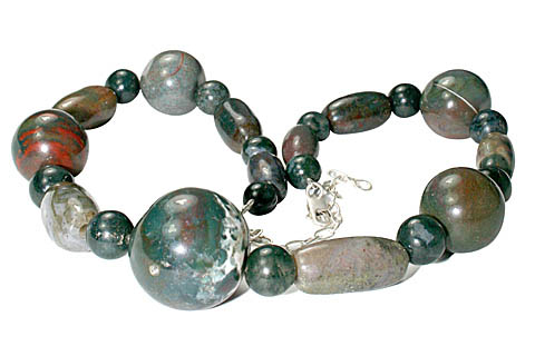 SKU 10643 - a Bloodstone necklaces Jewelry Design image