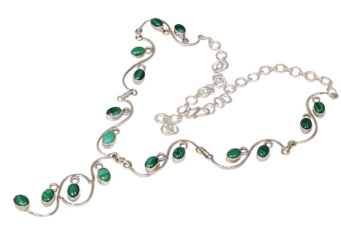 SKU 10749 - a Malachite necklaces Jewelry Design image