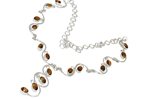 SKU 10750 - a Tiger eye necklaces Jewelry Design image