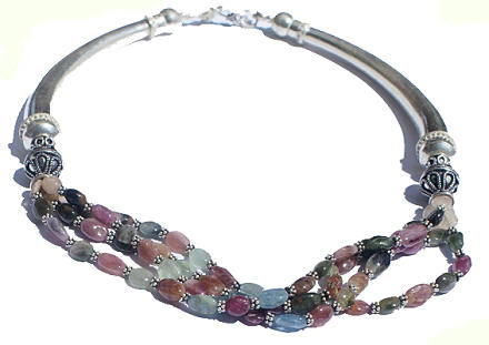 SKU 1077 - a Tourmaline Necklaces Jewelry Design image