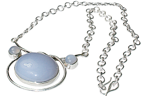 SKU 10876 - a Chalcedony necklaces Jewelry Design image