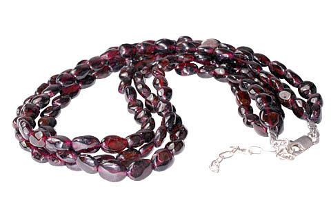 SKU 10904 - a Garnet necklaces Jewelry Design image
