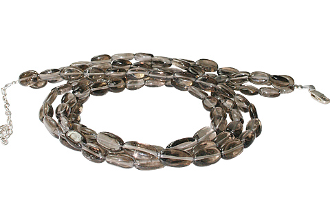 SKU 10906 - a Smoky Quartz necklaces Jewelry Design image