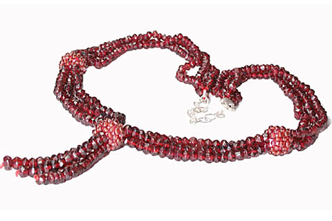 SKU 10947 - a Garnet necklaces Jewelry Design image