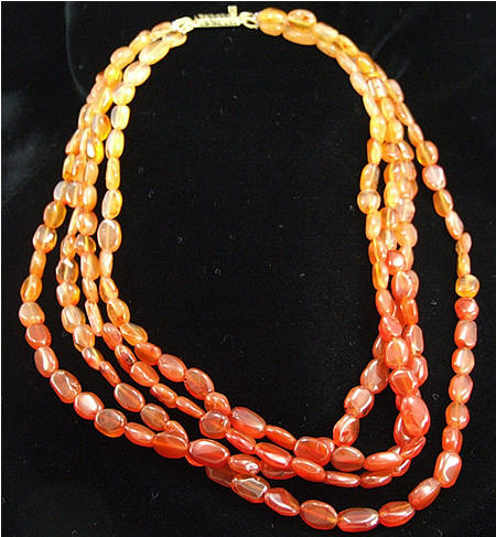 SKU 1095 - a Carnelian Necklaces Jewelry Design image