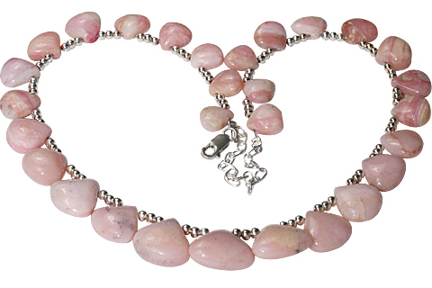 SKU 10953 - a Pink Opal necklaces Jewelry Design image