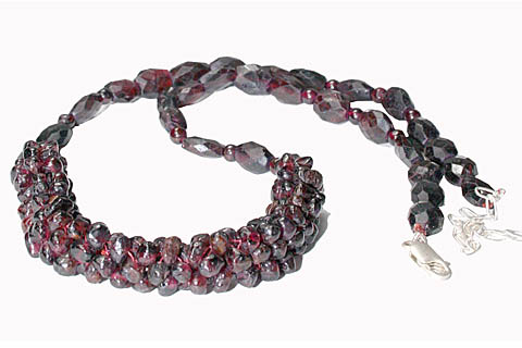 SKU 10954 - a Garnet necklaces Jewelry Design image