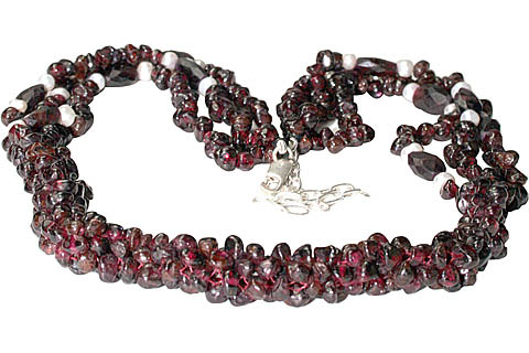 SKU 10956 - a Garnet necklaces Jewelry Design image