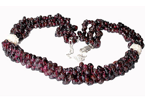 SKU 10957 - a Garnet necklaces Jewelry Design image