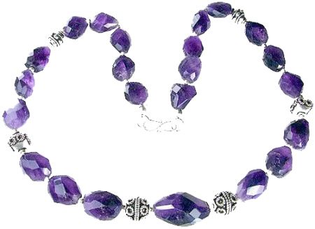 SKU 1101 - a Amethyst Necklaces Jewelry Design image