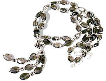 SKU 1104 - a Smoky Quartz Necklaces Jewelry Design image