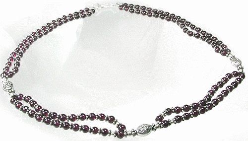 SKU 1106 - a Garnet Necklaces Jewelry Design image