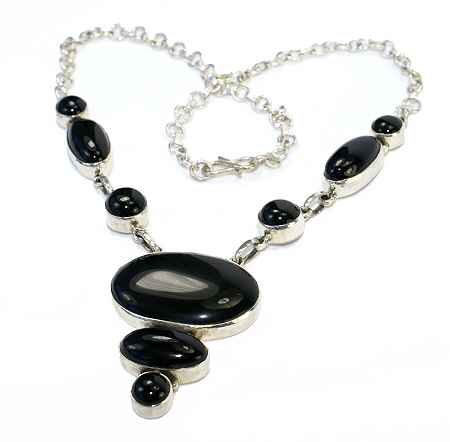 SKU 11091 - a Onyx necklaces Jewelry Design image