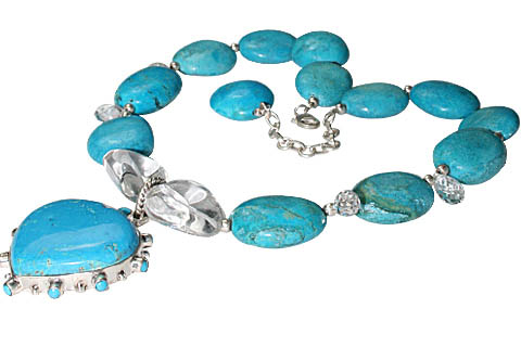 SKU 11166 - a Turquoise necklaces Jewelry Design image