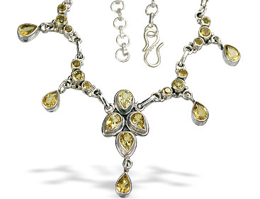 SKU 1119 - a Citrine Necklaces Jewelry Design image