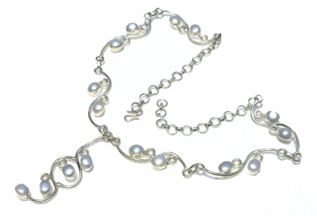 SKU 11200 - a Pearl necklaces Jewelry Design image