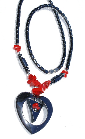 SKU 11208 - a Hematite necklaces Jewelry Design image