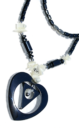 SKU 11210 - a Hematite necklaces Jewelry Design image