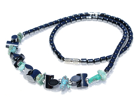 SKU 11229 - a Hematite necklaces Jewelry Design image