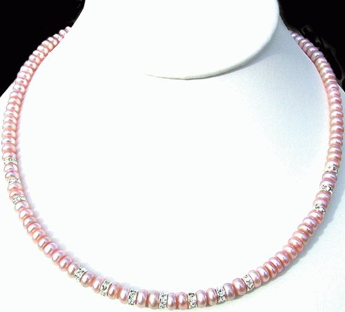 SKU 1128 - a Pearl Necklaces Jewelry Design image