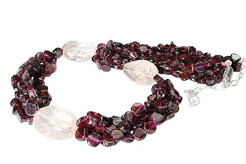 SKU 1131 - a Garnet Necklaces Jewelry Design image
