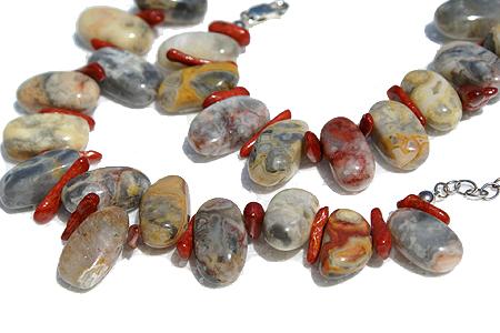 SKU 11395 - a Coral necklaces Jewelry Design image
