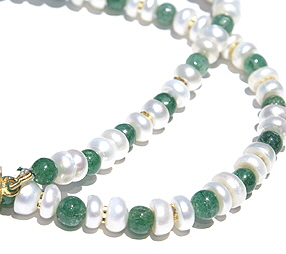 SKU 11504 - a Aventurine necklaces Jewelry Design image