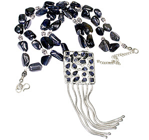 SKU 1158 - a Iolite Necklaces Jewelry Design image