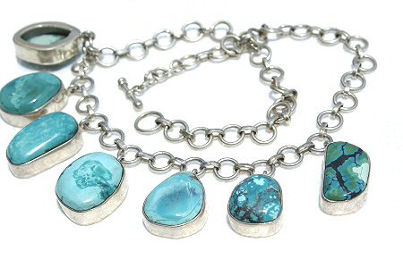 SKU 11599 - a Turquoise necklaces Jewelry Design image