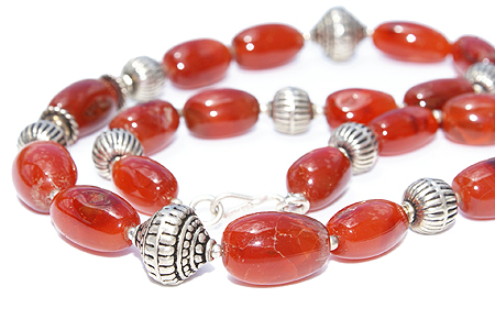 SKU 11621 - a Carnelian necklaces Jewelry Design image