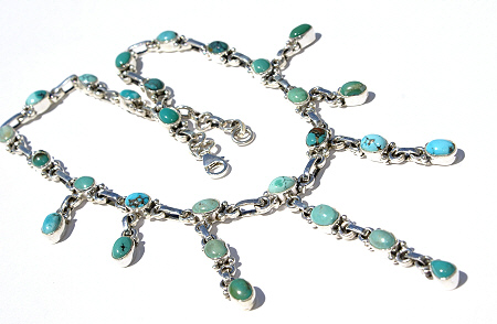 SKU 11669 - a Turquoise necklaces Jewelry Design image