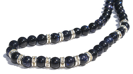 SKU 11696 - a Goldstone necklaces Jewelry Design image