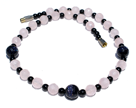 SKU 11718 - a Rose quartz necklaces Jewelry Design image