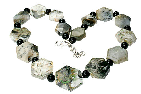 SKU 11782 - a Moss agate necklaces Jewelry Design image