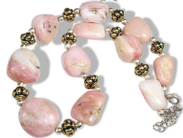 SKU 11831 - a Pink Opal necklaces Jewelry Design image