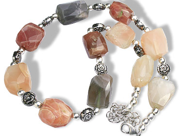 SKU 11834 - a Moonstone necklaces Jewelry Design image