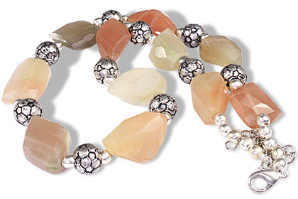 SKU 11839 - a Moonstone necklaces Jewelry Design image