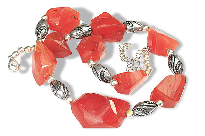 SKU 11857 - a Carnelian necklaces Jewelry Design image