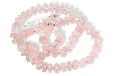 SKU 1186 - a Rose quartz Necklaces Jewelry Design image