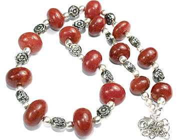 SKU 11860 - a Indian jade necklaces Jewelry Design image