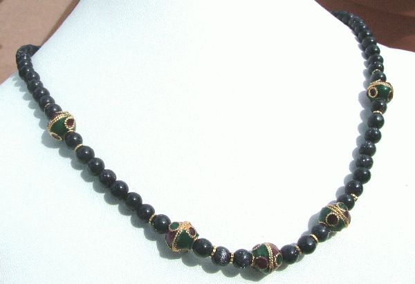 SKU 1190 - a Goldstone Necklaces Jewelry Design image