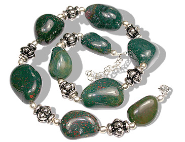 SKU 11926 - a Bloodstone necklaces Jewelry Design image